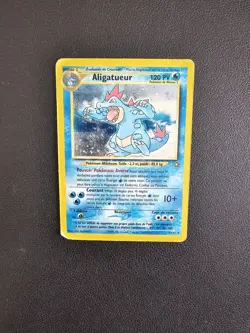 Carte Pokemon Aligatueur 5/111 Holo Neo Genesis Wizards FR - Image 1