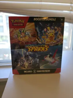 Pokemon TCG Scarlet & Violet—Surging Sparks Booster Bundle 6 Packs English 2024 - Image 1