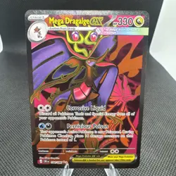 Pokemon TCG Mega Dragalge ex 104/086 Ultra Rare Full Art Chaos Rising EN - Image 1