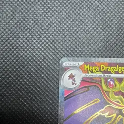 Pokemon TCG Mega Dragalge ex 104/086 Ultra Rare Full Art Chaos Rising EN - Image 2