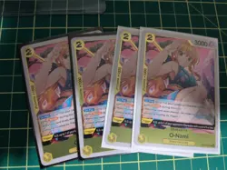 4x O-Nami OP06-101 Wings of the Captain Foil One Piece NM - Image 1