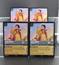 Disney Lorcana Snow White - Fair-Hearted 183/204 Shimmering Skies Super 4 Cards - Image 1