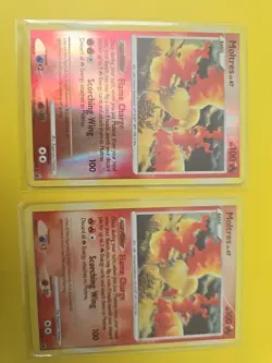 Moltres Holo & Reverse Holo Majestic Dawn 10/100 Pokemon Card Excellent Set Rare - Image 1