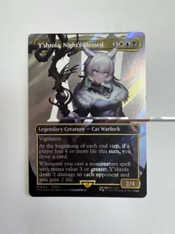 Y'shtola, Night's Blessed (Borderless) (Surge Foil) - M FIC FINAL FANTASY Mtg - Image 1