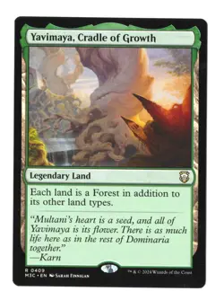 Yavimaya, Cradle of Growth 409 Modern Horizons 3 Magic: The Gathering NM - Image 1