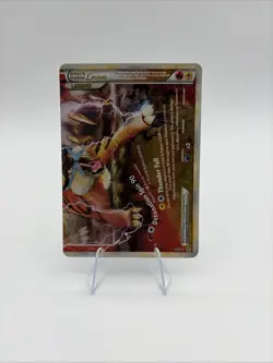 Entei & Raikou Legend (bottom) 91/95 Unleashed Holo Pokemon Card HP - Image 1