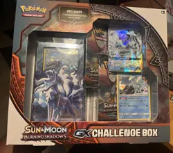 Pokemon TCG Sun & Moon Burning Shadows GX Challenge Box Ninetales 820650806438 - Image 1