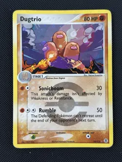 Pokemon TCG FireRed & LeafGreen 2004 Holo 3-Card Lot: Dugtrio/Dodrio/Venomoth - Image 2