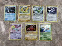 Pokemon TCG Vintage D&P/Platinum Era 7-Card Holo Lot: Empoleon/Flygon/Dialga - Image 1
