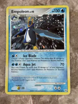 Pokemon TCG Vintage D&P/Platinum Era 7-Card Holo Lot: Empoleon/Flygon/Dialga - Image 3