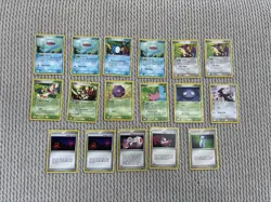 Pokemon TCG Vintage EX Team Rocket Returns 2003 17-Card Lot (Common, Uncommon) - Image 1