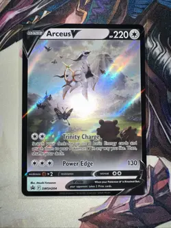 Pokemon Arceus V SWSH204 Sword & Shield Promo Holo NM/M - Image 1
