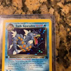 Pokemon Dark Gyarados 8/82 Team Rocket Holo Rare 1st Edition 70 HP English - Image 4