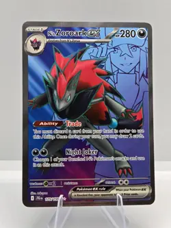 N's Zoroark ex 175/159 Ultra Rare Journey Together Pokemon NM - Image 1