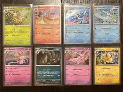 Pokemon Prismatic Cosmo Promo Cards (8) Mini Tin Evolutions Costco Pack - Image 1