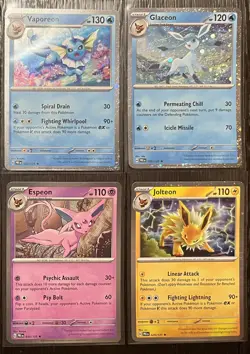 Pokemon Prismatic Cosmo Promo Cards (8) Mini Tin Evolutions Costco Pack - Image 3