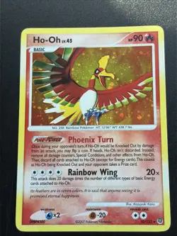 Pokemon Card TCG Ho-Oh Holo Rare Card Secret Wonders 10/132 HOLO BLEED VLP/NM - Image 2