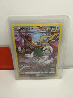 Oranguru TG12/TG30 Pokemon Brilliant Stars Trainer Gallery Full-Art Holo NM - Image 1