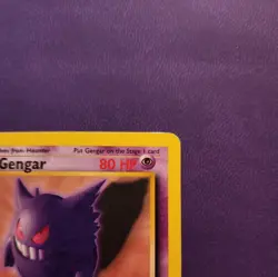 Pokemon Card Gengar 20/62 1ST EDITION Fossil Rare - Image 5