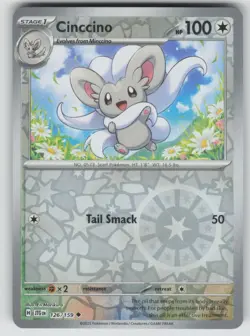 Cinccino 126/159 UC Journey Together Pokemon Reverse Holo NM - Image 1