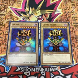 Yugioh - Cosmo Queen LCYW-EN160 1st Edition ULTRA NM X1 + FREE BONUS QUEEN - Image 1