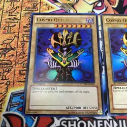 Yugioh - Cosmo Queen LCYW-EN160 1st Edition ULTRA NM X1 + FREE BONUS QUEEN - Image 2