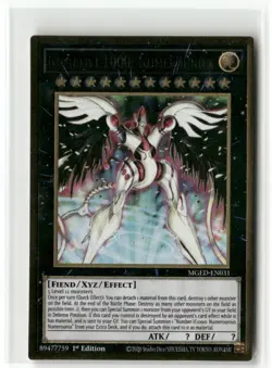 Yugioh Number C1000: Numerounius MGED-EN031 Gold Rare 1st Ed NM - Image 1