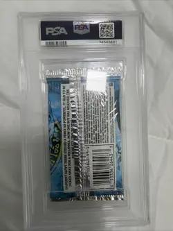 Yu-Gi-Oh 2002 Legend of Blue Eyes White Dragon 1st Edition Pack PSA 7 NM - Image 2