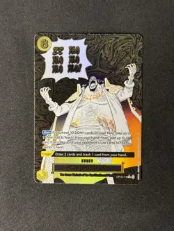 ZEHAHAHAHA! ALT ART MANGA EVENT OP16-116 One Piece The Time of Battle English NM - Image 1