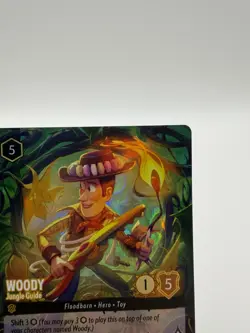 Woody Jungle Guide Foil Promo - Set Champs - Disney Lorcana - Image 3