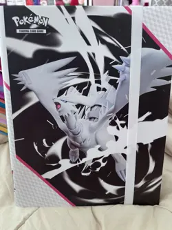 Pokemon White Flare Binder + 50 bulk cards - Image 1