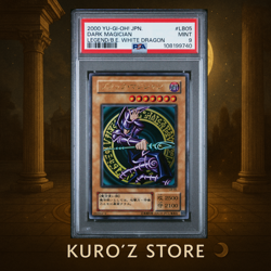Yugioh PSA9 LB-05 Dark Magician Ultra Rare 2000 - Image 1