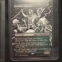 MTG TCG Secret Lair: 30th Anniversary Countdown Kit Deathrite Shaman #2012 Foil - Image 1