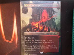 Blazemire Verge (Borderless) Duskmourn: House of Horror Foil - Image 1