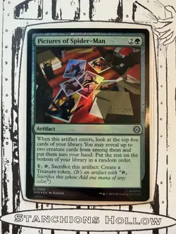 MTG Pictures of Spider-Man - Marvel's Spider-Man (SPM) U 0109 NM *Foil* - Image 1