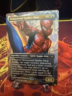 Sensational Spider-Man #25 Marvel's Spider-Man Borderless Regular Rare - Image 3