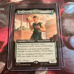 The Cabbage Merchant - Foil (Extended Art) Avatar: The Last Airbender - Mtg - Image 1