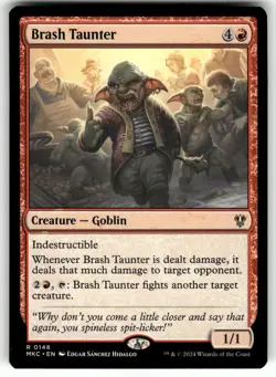 Brash Taunter #148 (NM) Murders Karlov Manor MKC Magic MTG - Image 1