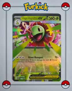 Mega Meganium ex MEP 034 | Black Star Promo | Standard | Pokemon Card | LP | 4 - Image 1