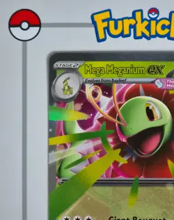 Mega Meganium ex MEP 034 | Black Star Promo | Standard | Pokemon Card | LP | 4 - Image 5