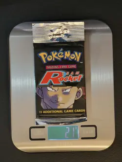 Wizards of the Coast Pokemon TCG Team Rocket Booster Pack - 11 Cards HEAVY - Image 1