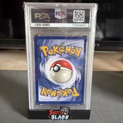 1999 Pokemon Base Set Zapdos Holo PSA 7 - Image 2