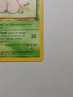 Pokemon TCG Exeggcute 52/64 Jungle HP Wotc Vintage - Image 4