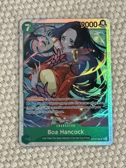 Boa Hancock One Piece OP16 The Time of Battle Super Rare Foil #032 - Image 1