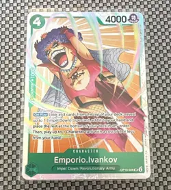 Emporio.Ivankov (026) OP16-026 SR Foil NM One Piece The Time of Battle - Image 1