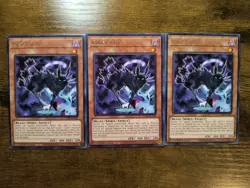 Kinka-Byo x3 JUSH-EN049 Rare Justice Hunters Yugioh 1st Edition NM - Image 1