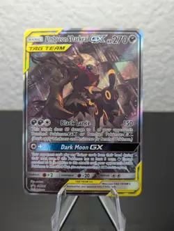 Pokemon TCG Umbreon & Darkrai GX SM241 Holo Promo Card NM Condition - Image 1