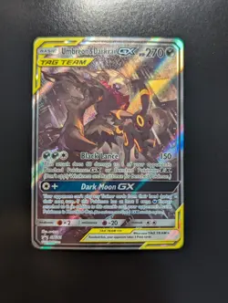Pokemon TCG Umbreon & Darkrai GX SM241 Holo Promo Card NM Condition - Image 3