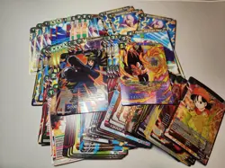 Dragon Ball Super Card Game Card Lot (100 + Cards ) Yard Sale Find - Image 1