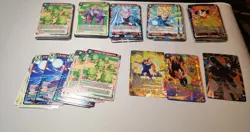 Dragon Ball Super Card Game Card Lot (100 + Cards ) Yard Sale Find - Image 2
